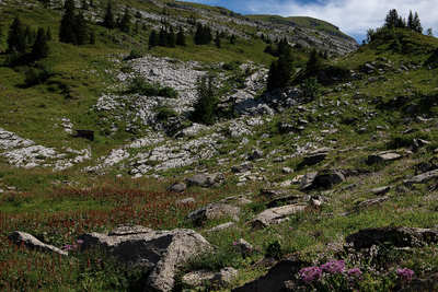 Formations géologiques calcaires