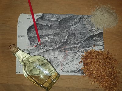 produits de contrebande et carte