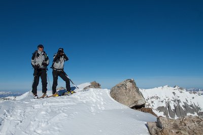 Surveillance de la réserve naturelle _Glacier de Tré la Tête