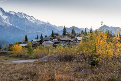 Chalets d'Ayères à l'automne