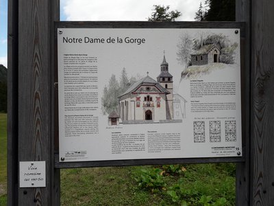 Panneau 15 - Notre Dame de la Gorge