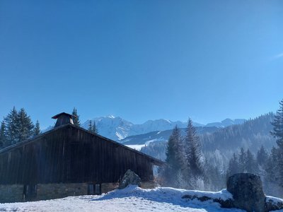 Vue mont Blanc